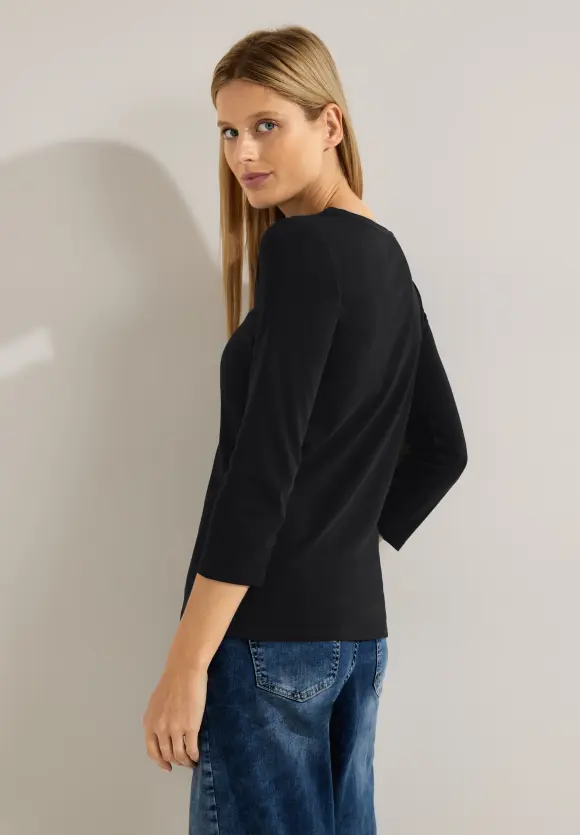 CECIL Basic Shirt in Unifarbe