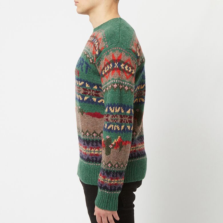 Polo Ralph Lauren Long Sleeve Pullover green multi