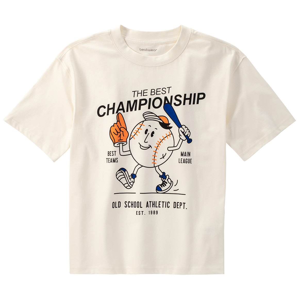 Jungen T-Shirt mit Baseball-Motiv