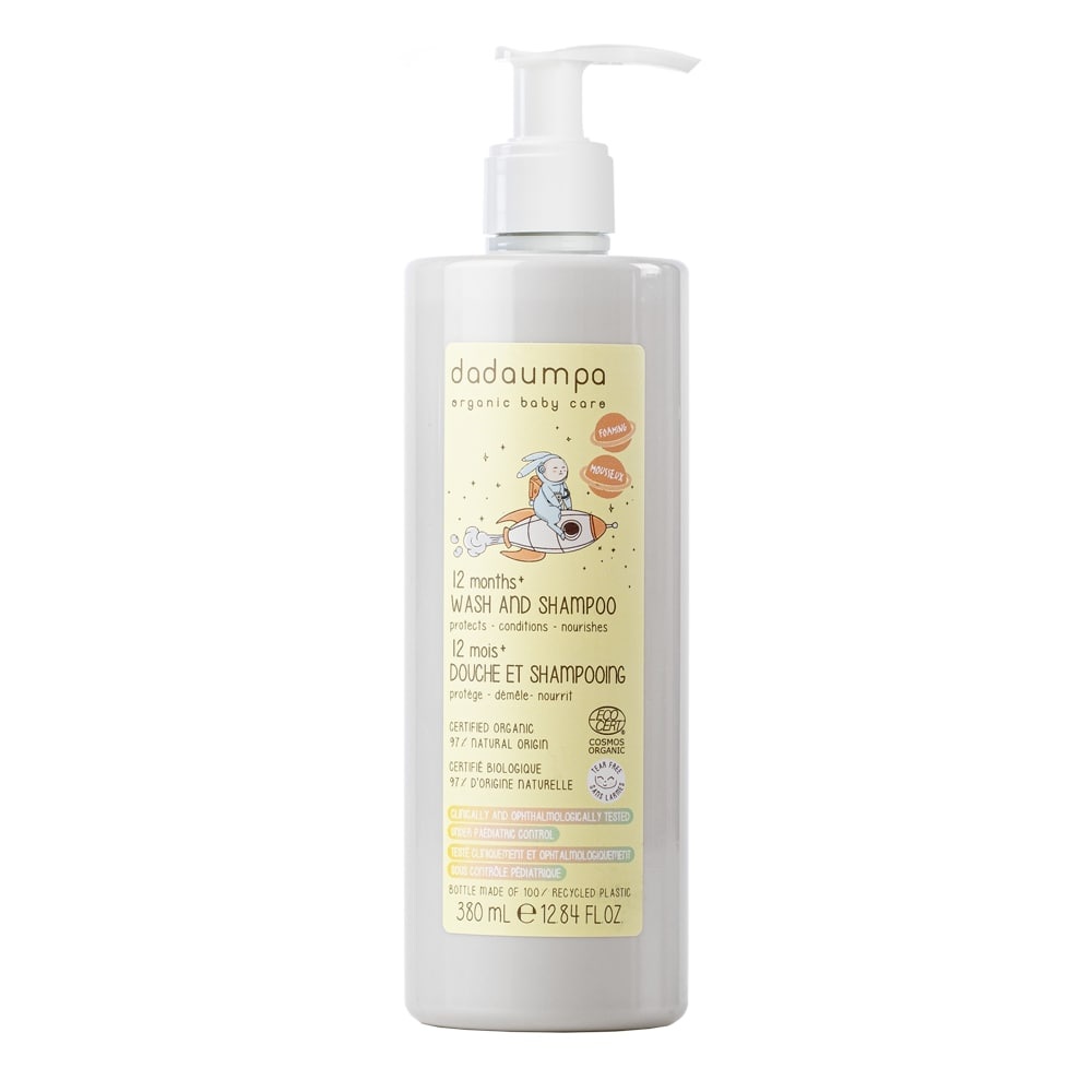 dadaumpa GEL CHEVEUX ET CORPS 12+ MOIS 380 ml,  DADAUMPA Gel cheveux et corps