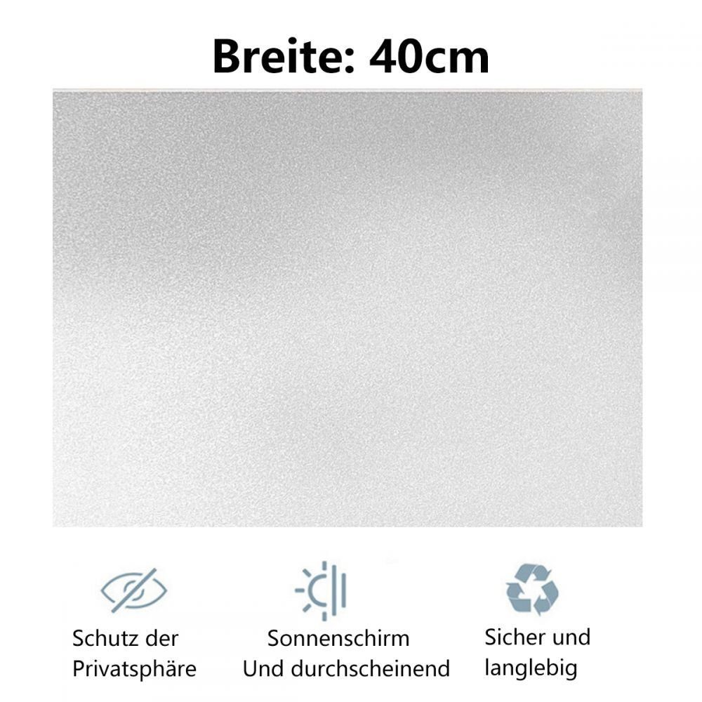 Fensterfolie Fensterfolie Blickdicht Sichtschutzfolie Fenster Selbsthaftend( 40cm) , Bizaical