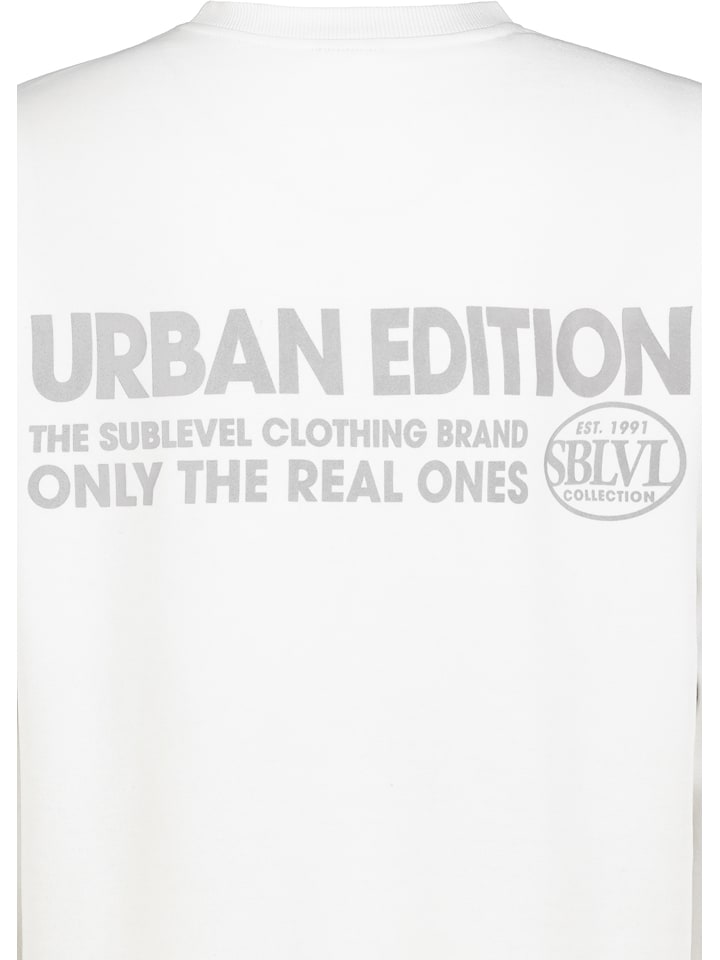 Sublevel Sweatshirt in Weiß günstig kaufen