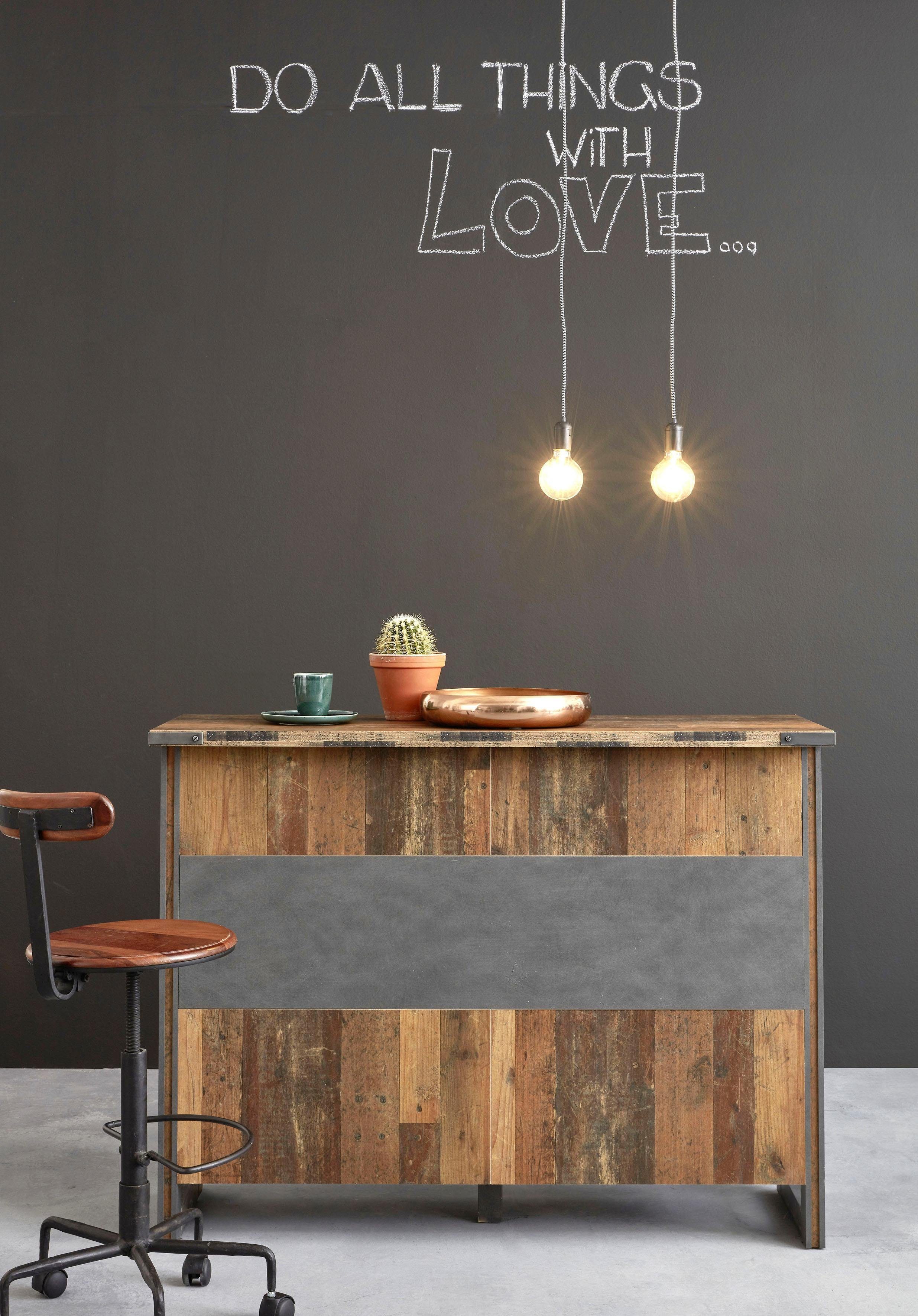 Home affaire Barschrank Bristol Breite 140 cm