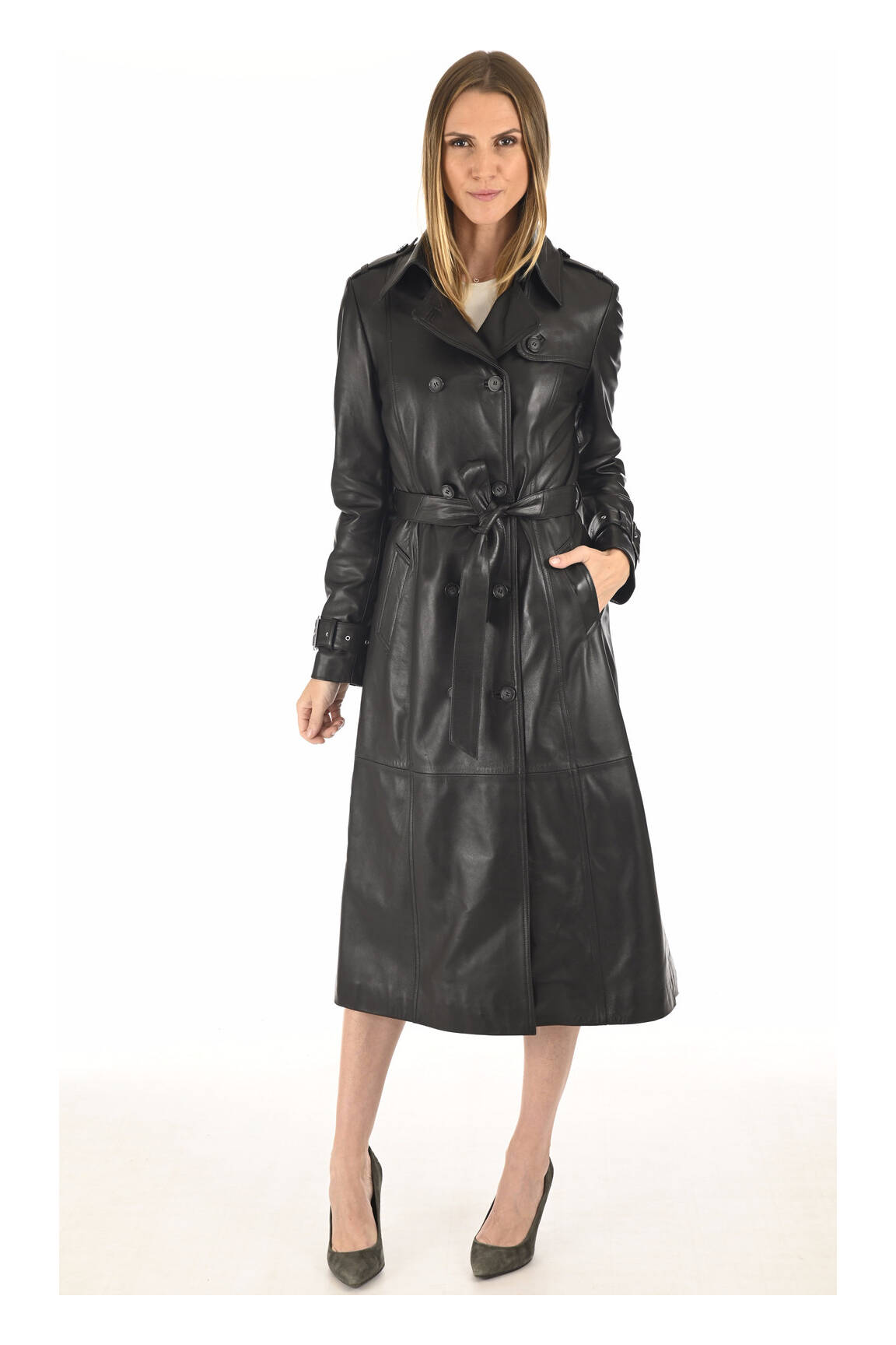 La Canadienne Manteaux Longs Femme couleur noir
