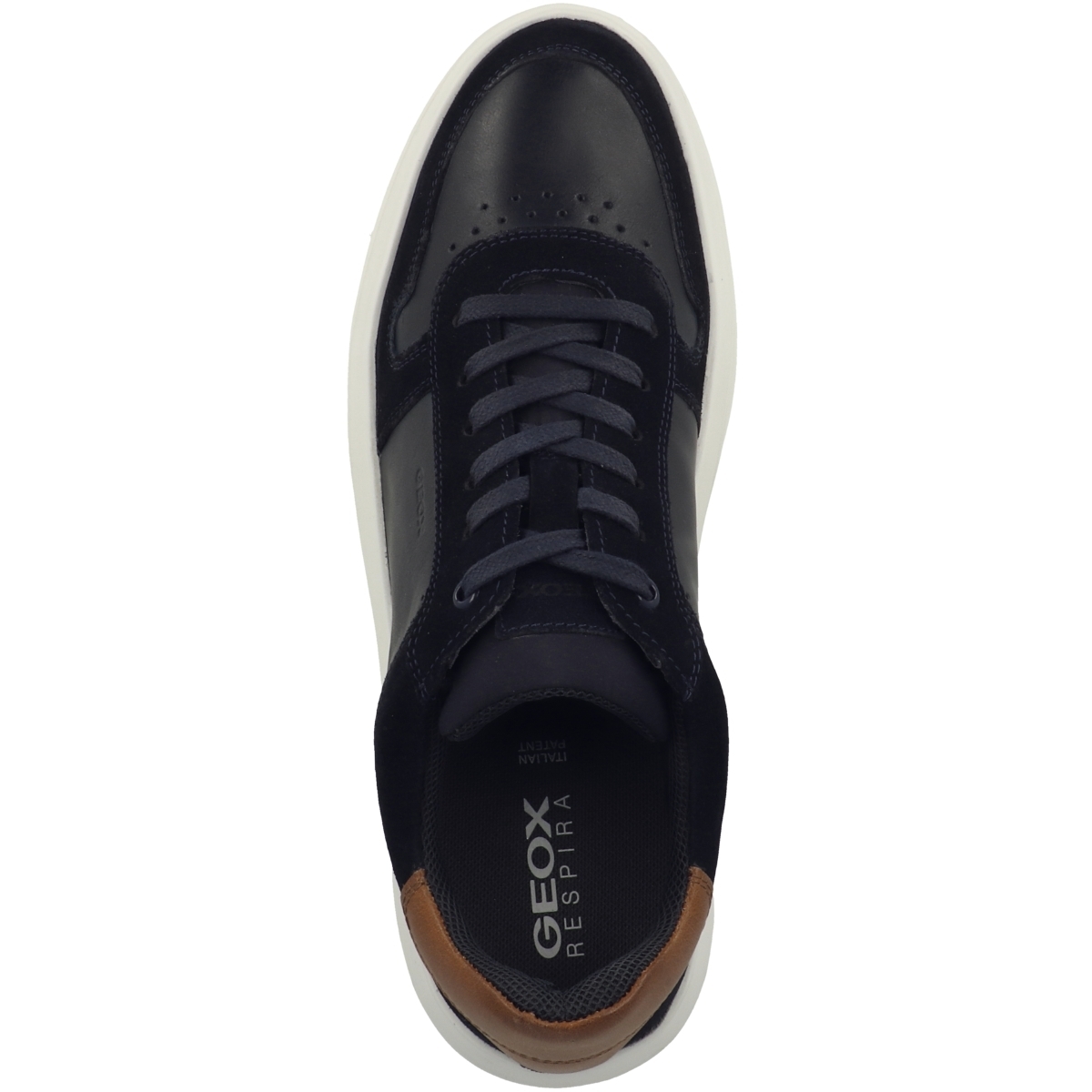 Geox U Deiven A Sneaker low blau
