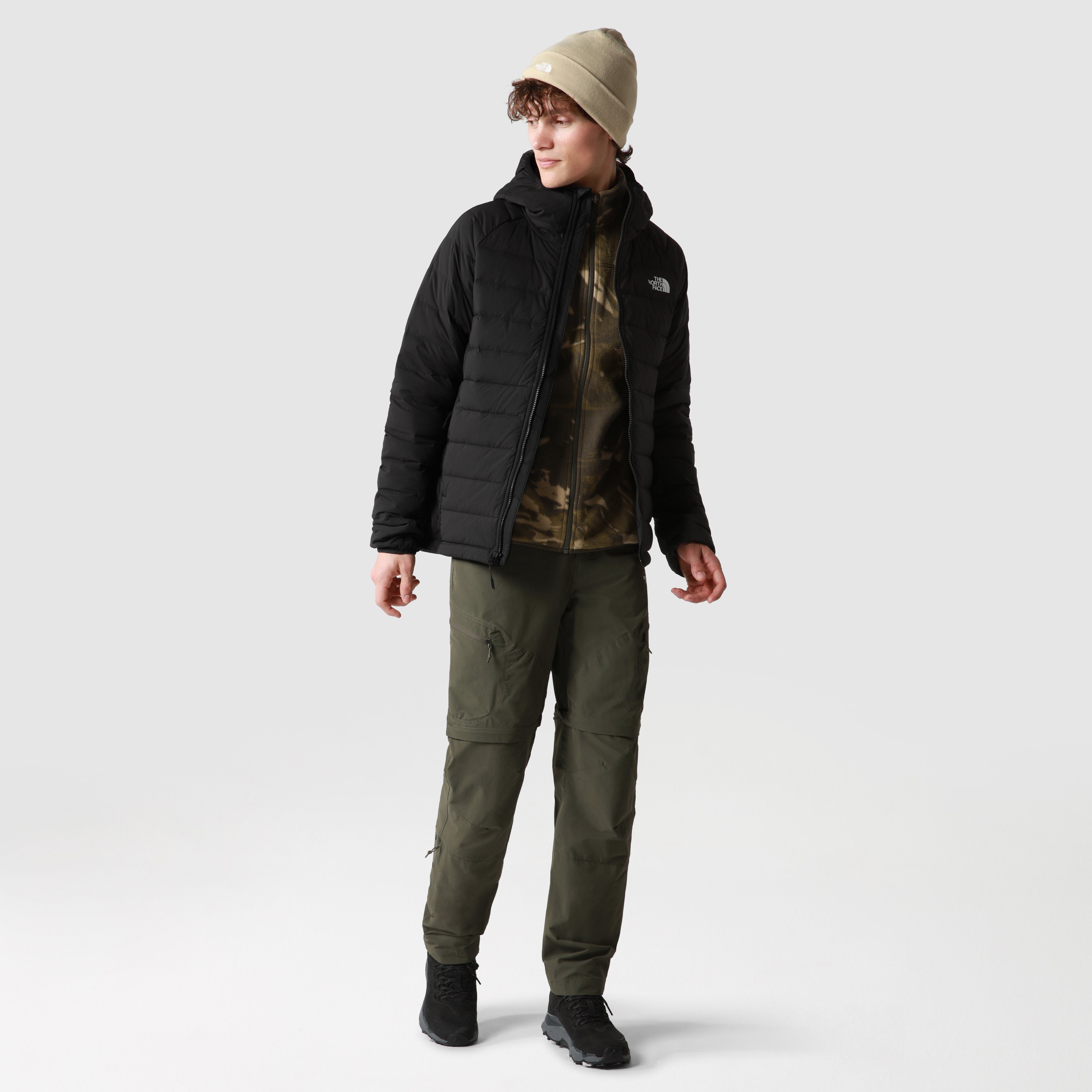 The North Face Daunenjacke M BELLEVIEW STRETCH DOWN HOODIE mit Logodruck