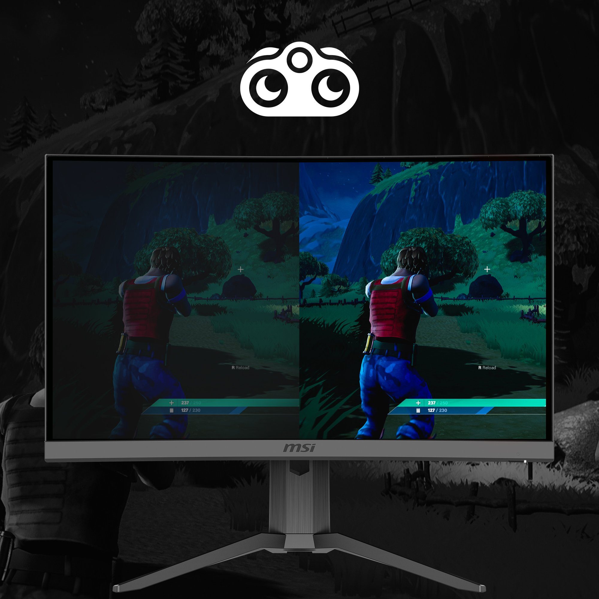 MSI G24C6P E2 Curved-Gaming-LED-Monitor (59,9 cm/24 