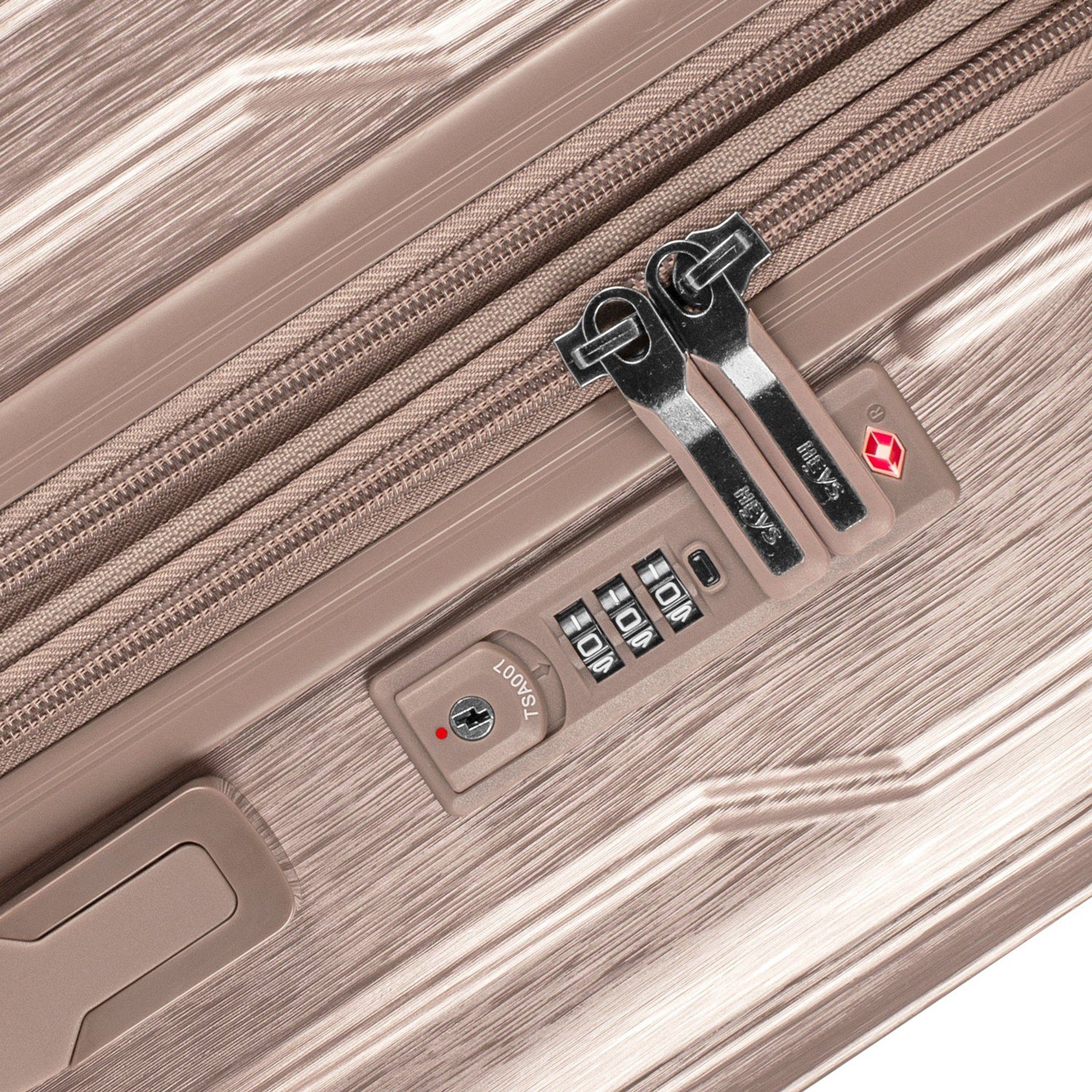 Heys Handgepäck-Trolley Xtrak - 4-Rollen-Kabinentrolley S 53 cm erw., 4 Rollen Rollen