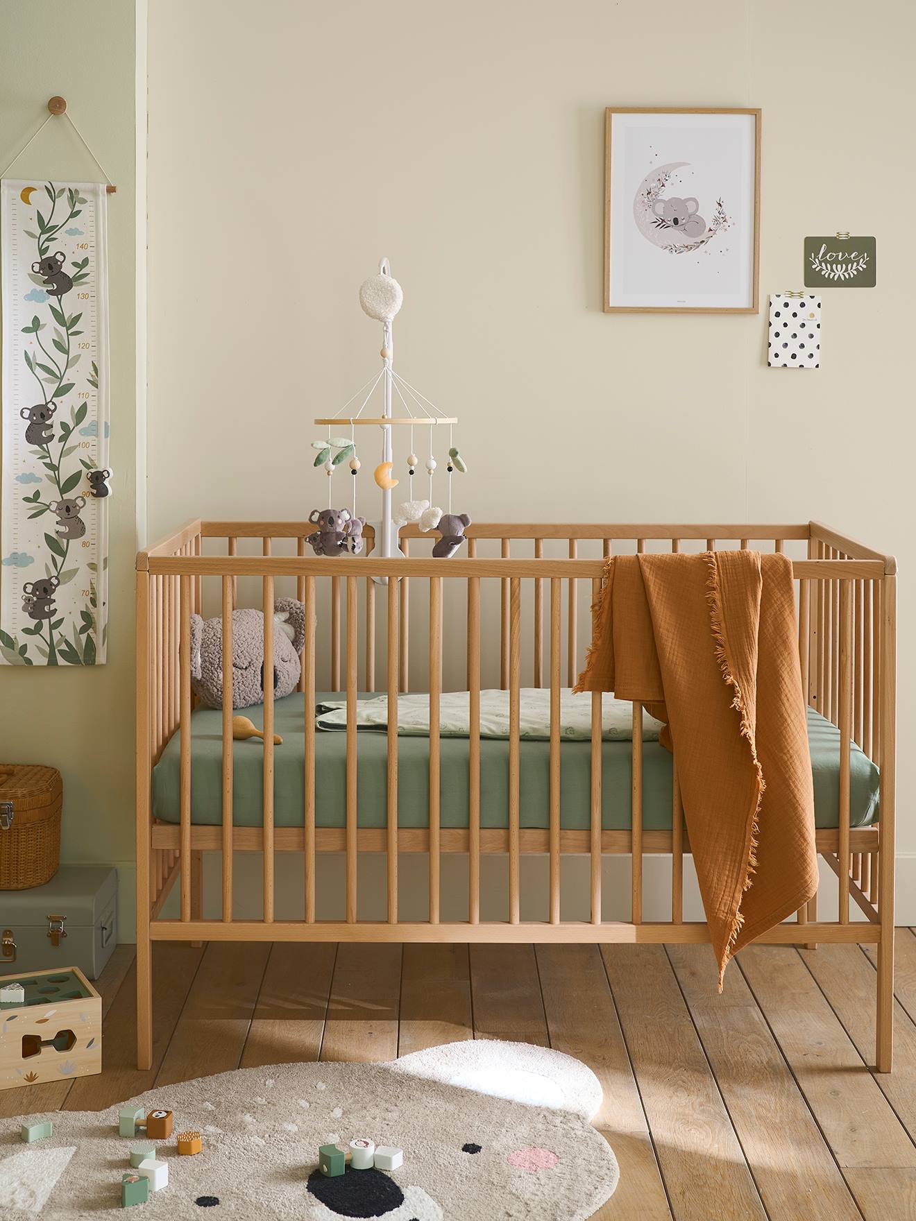 Vertbaudet Babybett COCOON - weiß