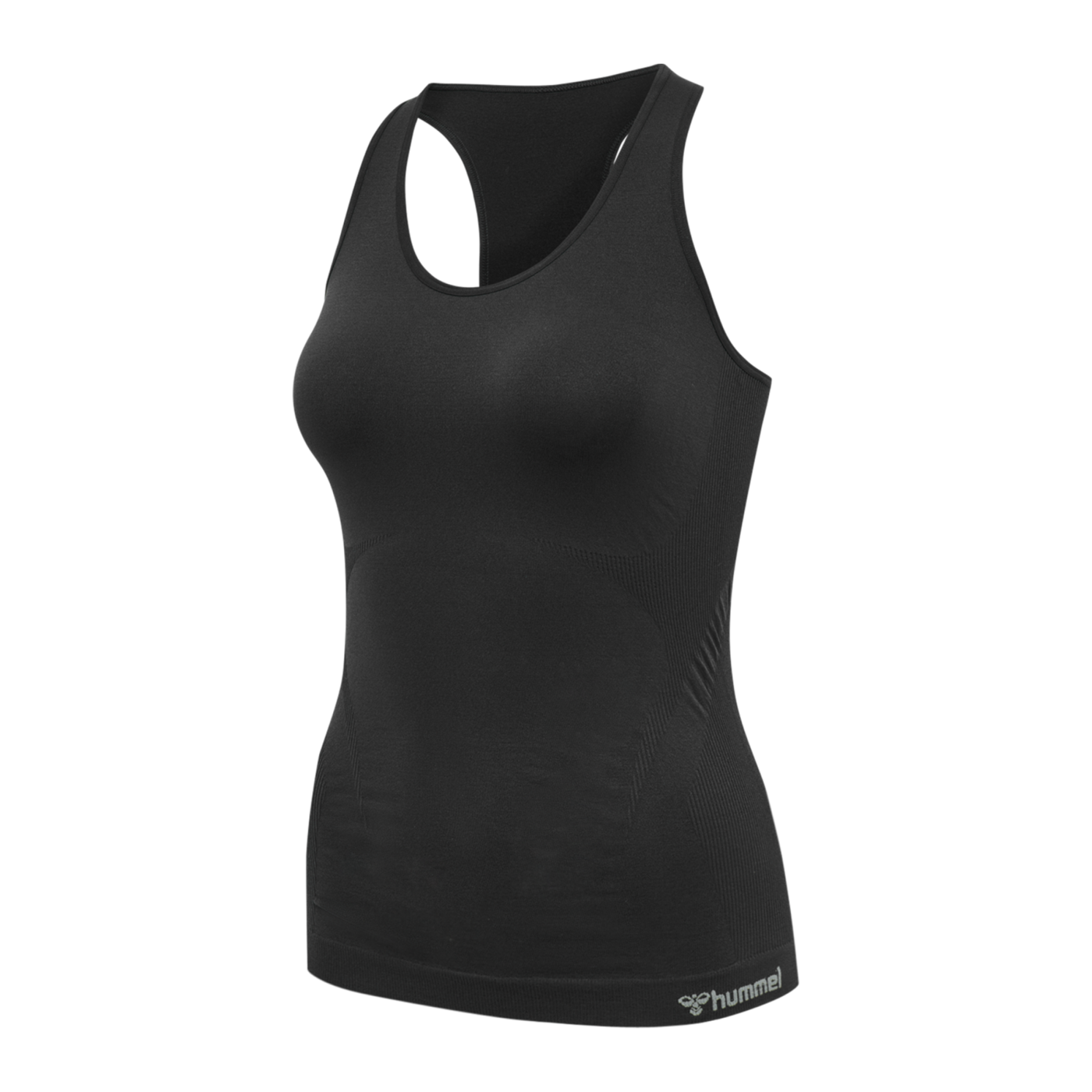 Hummel hmltif Seamless Top Damen Schwarz F2001