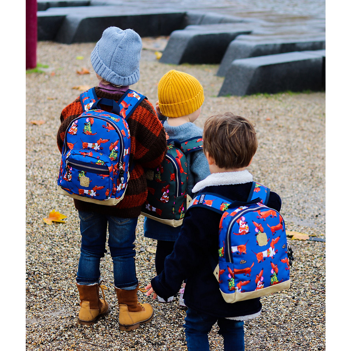 Kinderrucksack XS Wiener Denim Blue