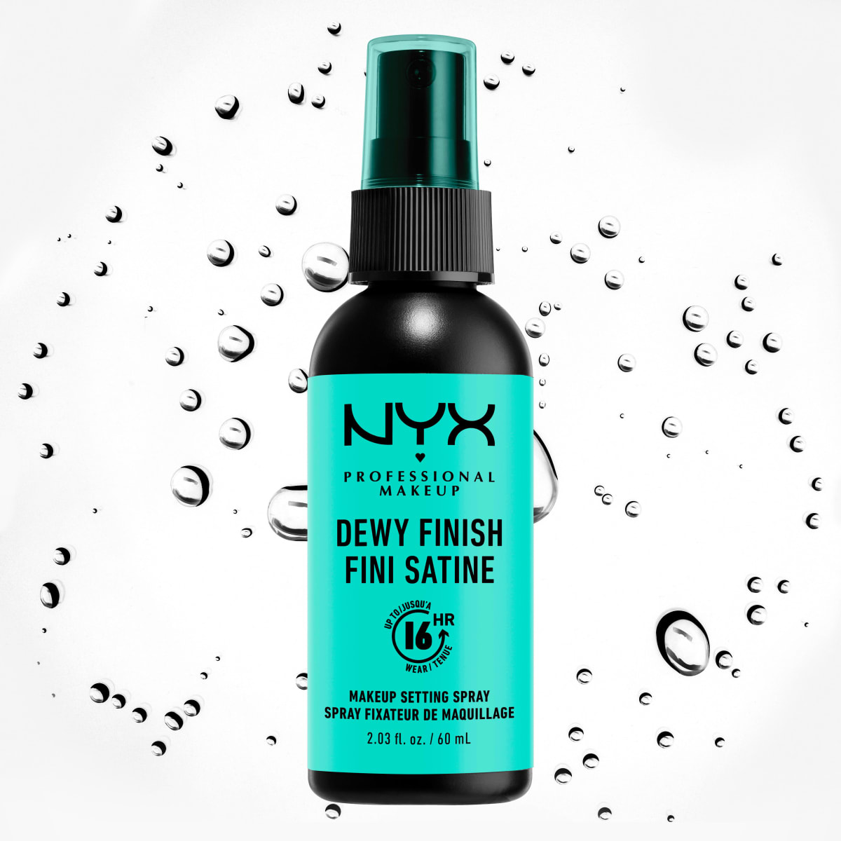 Fixierspray Make Up Dewy Finish/Long Lasting  02, 60 ml