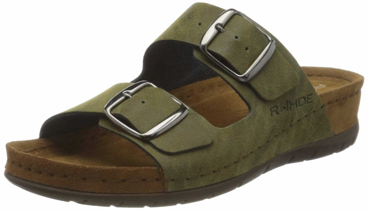 ROHDE Komfort Sandalen grün