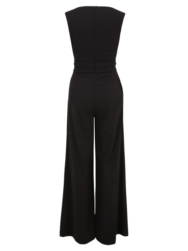 Vera Mont Jumpsuit mit weitem Bein in Schwarz günstig kaufen