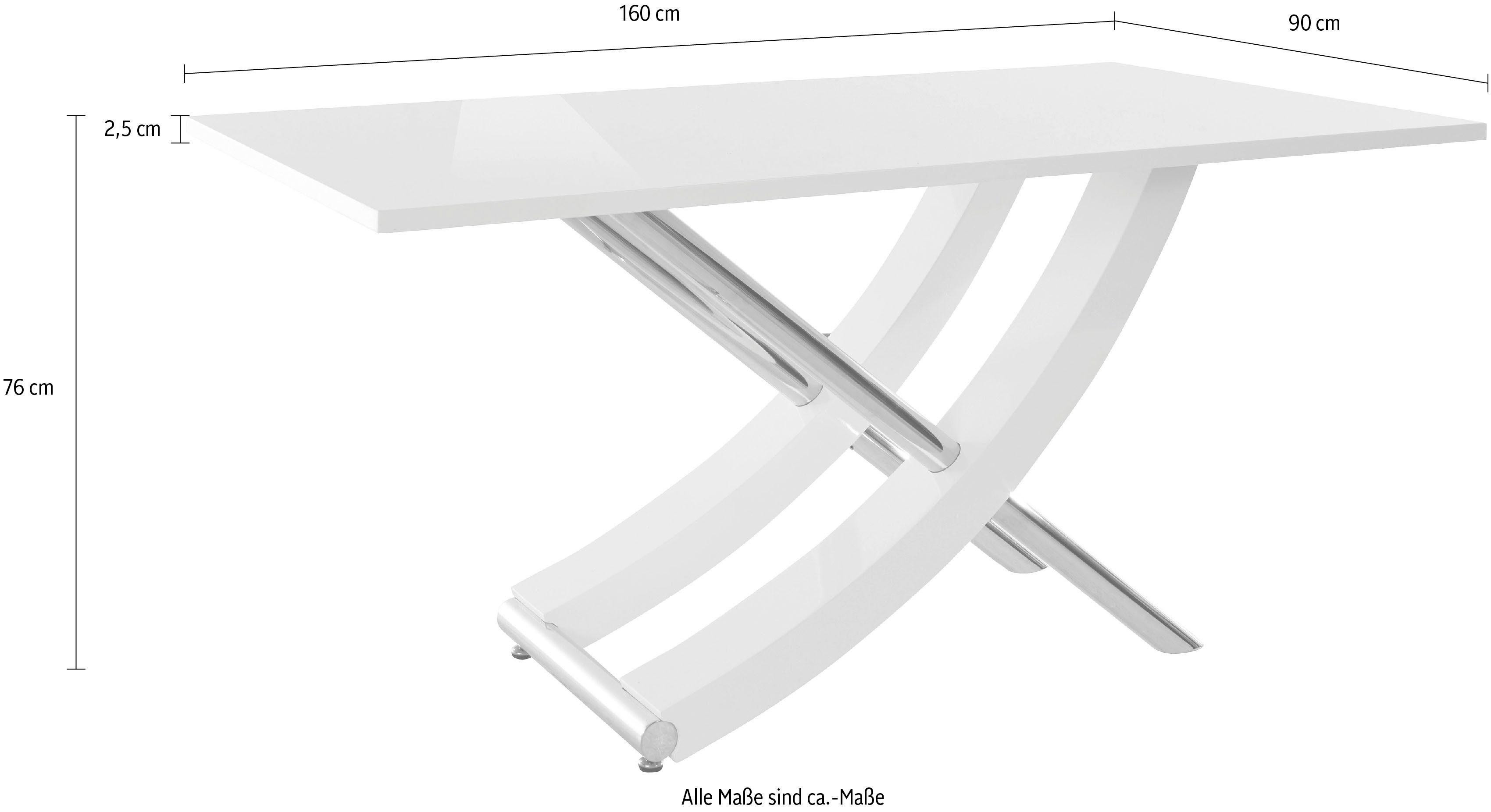 INOSIGN Esstisch Kaleo, Breite 160 cm