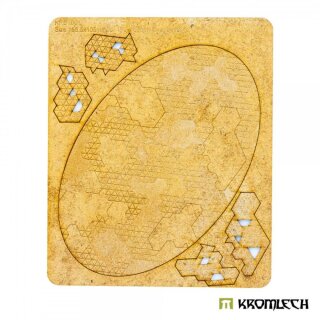 ** % SALE % ** Dark Technology 170 x 105mm Oval - Base Topper (1)