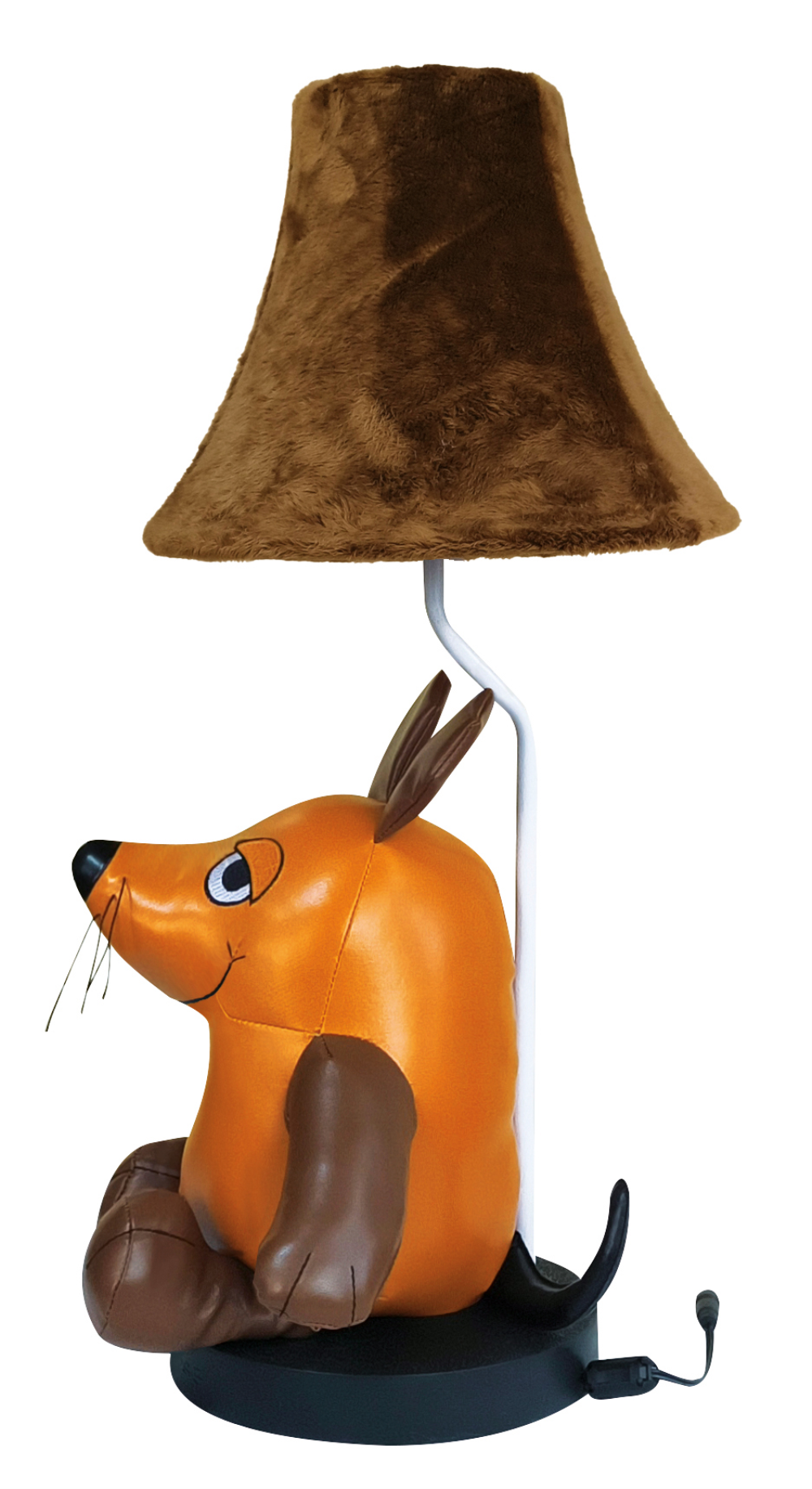 Tischleuchte Maus orange