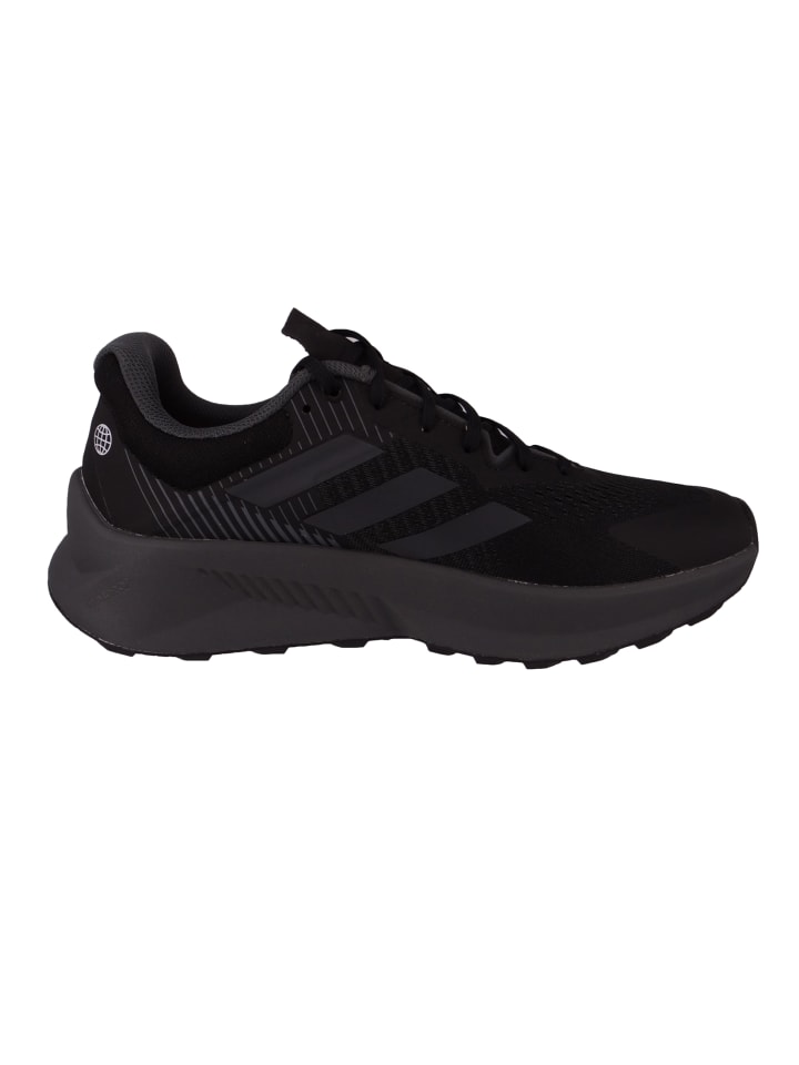 adidas Performance Halbschuhe schwarz günstig kaufen