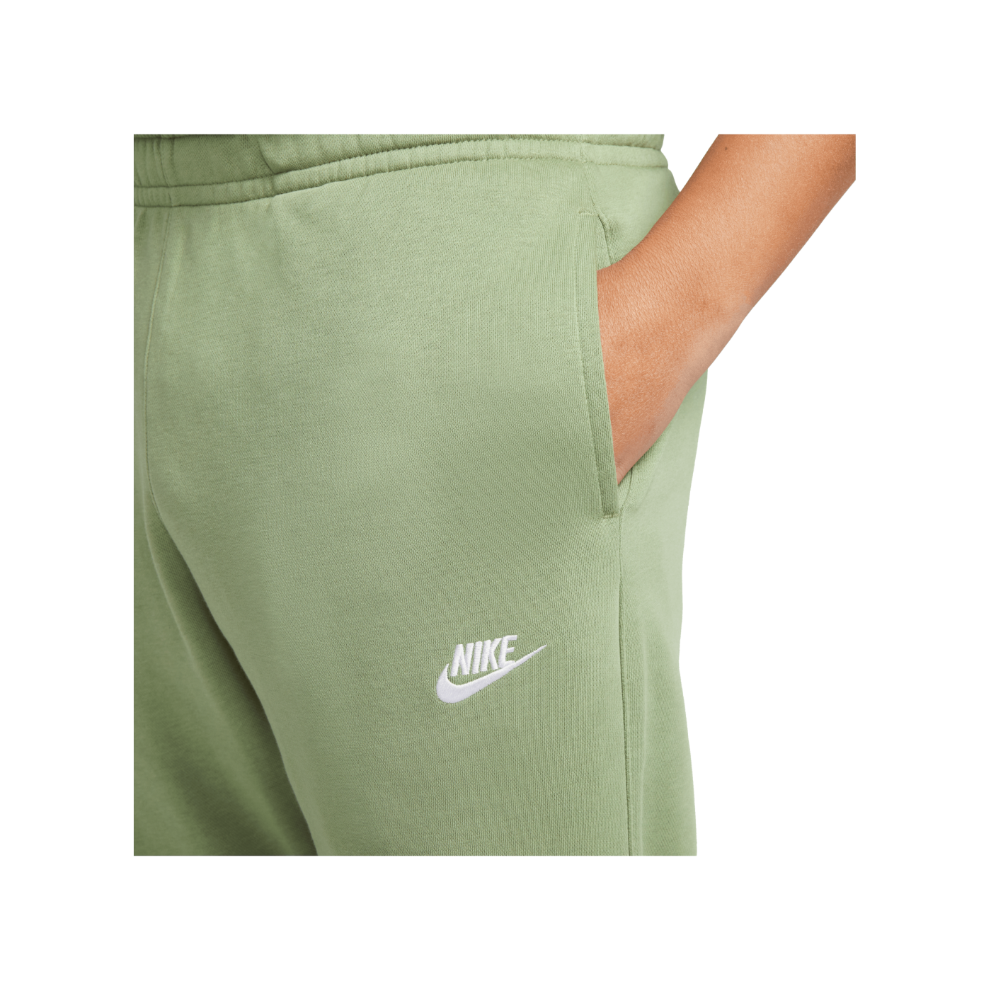 Nike Club Jogginghose Grün Weiss F386