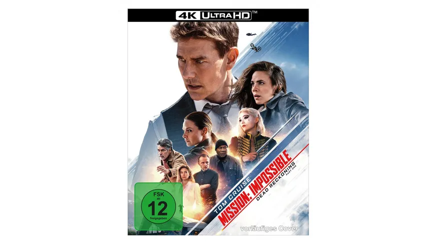MISSION: IMPOSSIBLE DEAD RECKONING TEIL EINS  (4K Ultra HD) (+ Blu-ray)