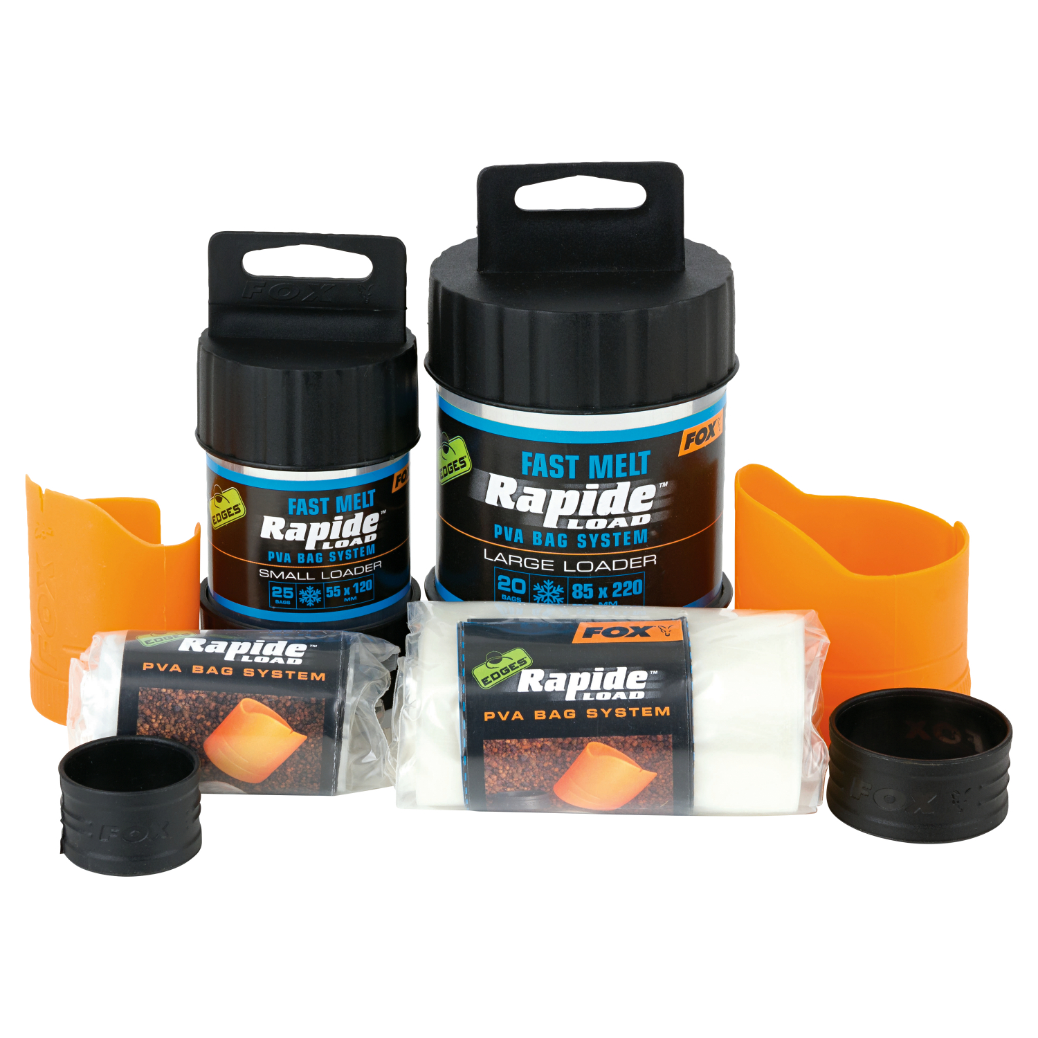 Fox Carp Edges™ Rapide™ Load PVA Bag System (Fast Melt)