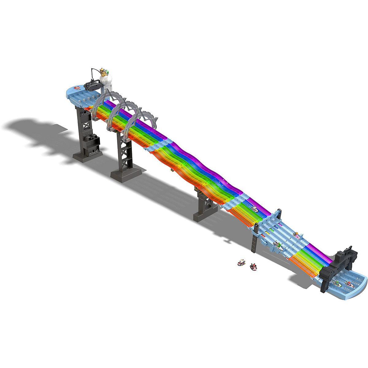 Hot Wheels Mario Kart Rainbow Road Track Set