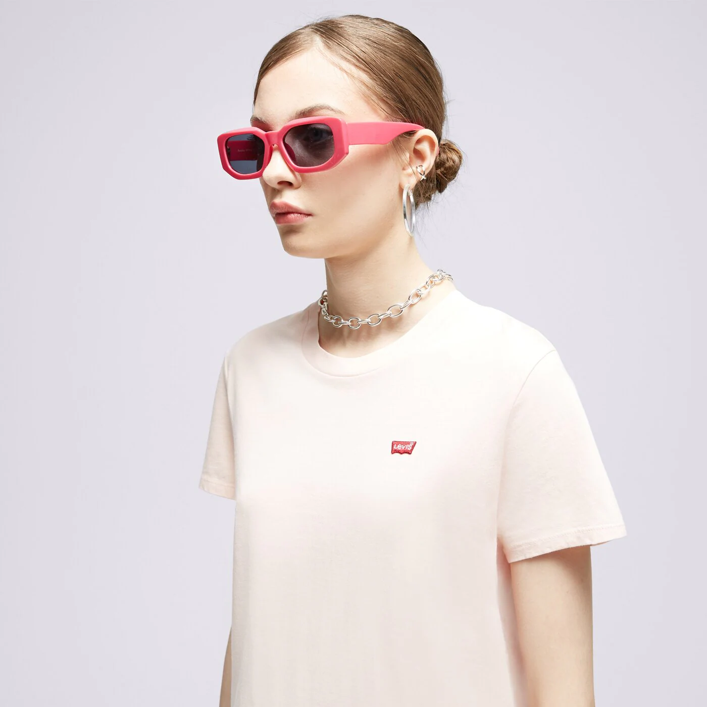 LEVI'S T-SHIRT PERFECT Rosa