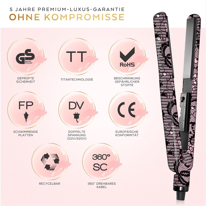 The Lace Titanium Plate Straightener