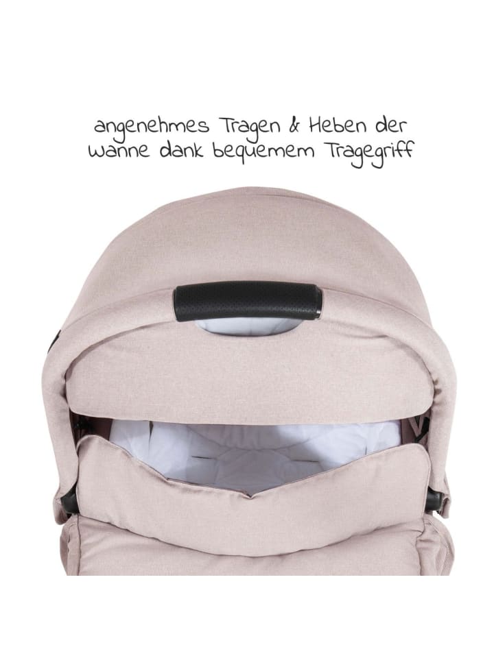 Hauck Babywanne für Buggy Colibri - Melange Beige in beige,schwarz günstig kaufen onesize