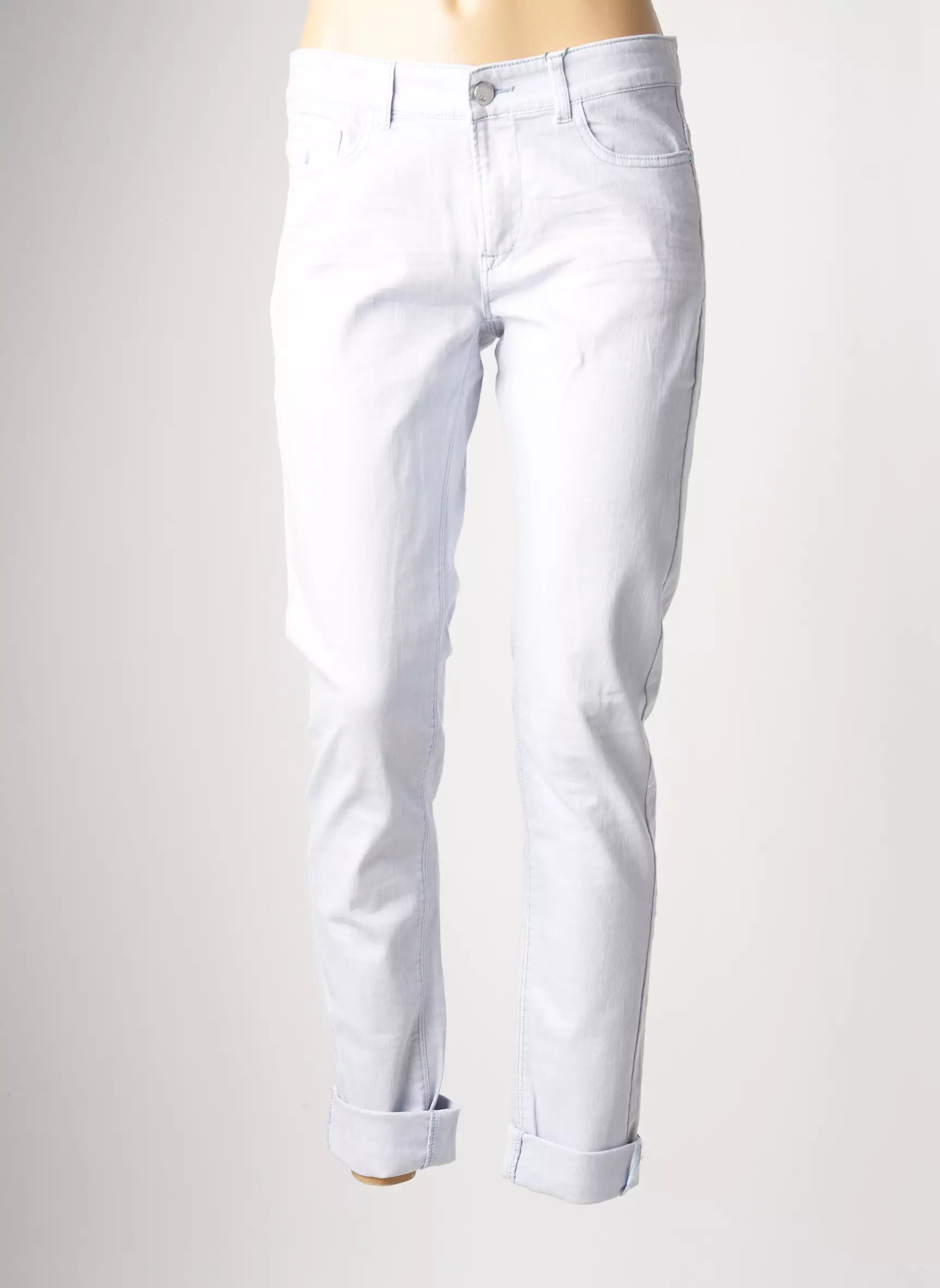Cks Jeans Coupe Slim Femme couleur bleu