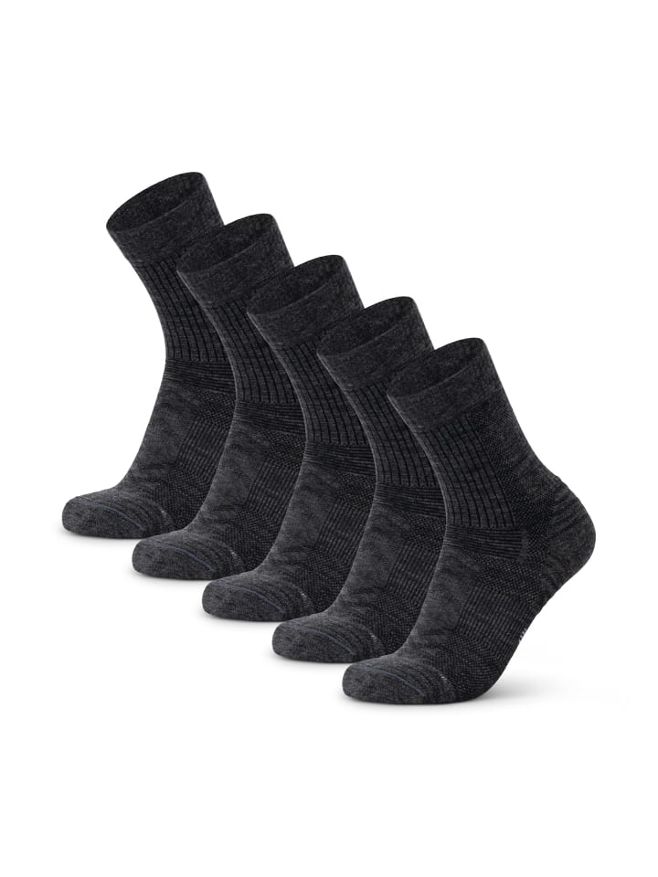 DANISH ENDURANCE Socken Merino Hiking Light in dark grey günstig kaufen