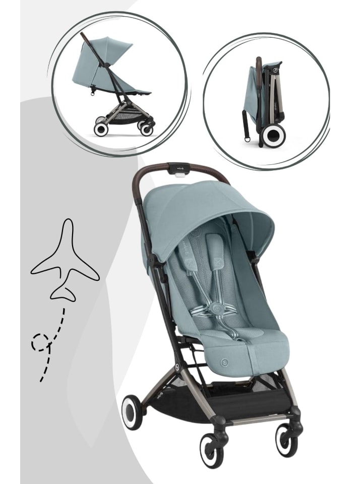 Cybex Cybex Orfeo Reisebuggy  - Farbe: Stormy Blue / Taupe günstig kaufen onesize