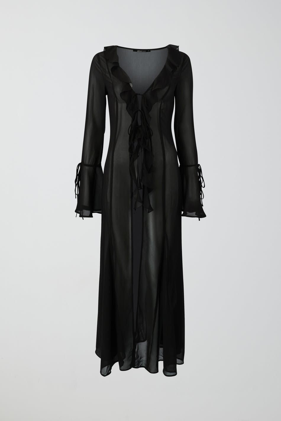 Chiffon maxi caftan
