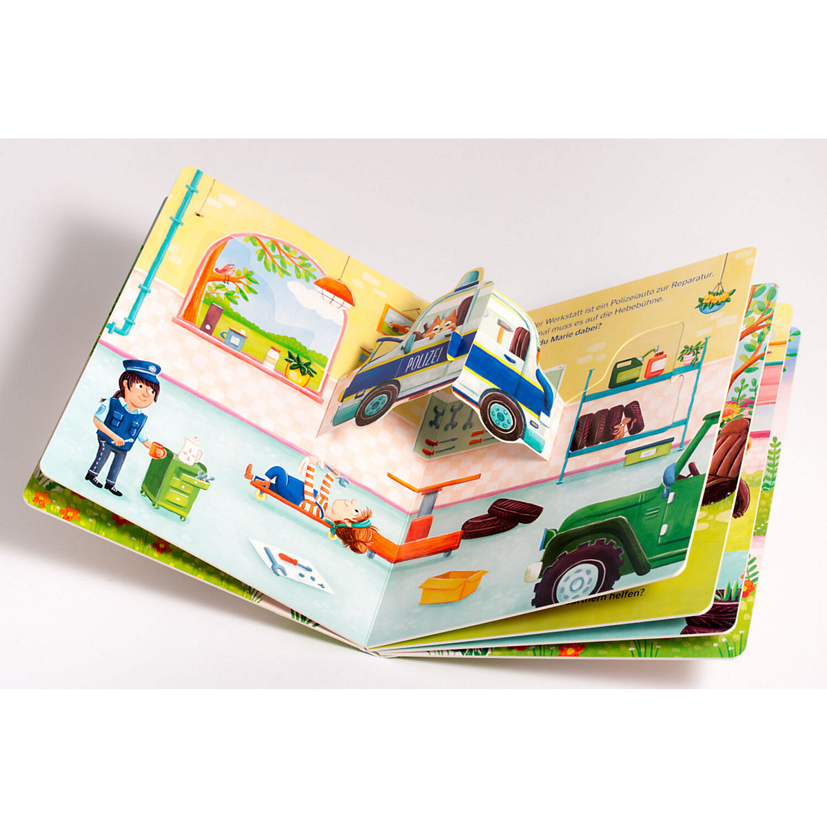 Mein Zauberklappen-Buch - Mach mit in der Autowerkstatt!