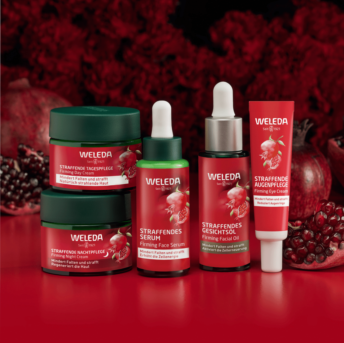 Augencreme straffend Granatapfel & Maca-Peptide, 12 ml