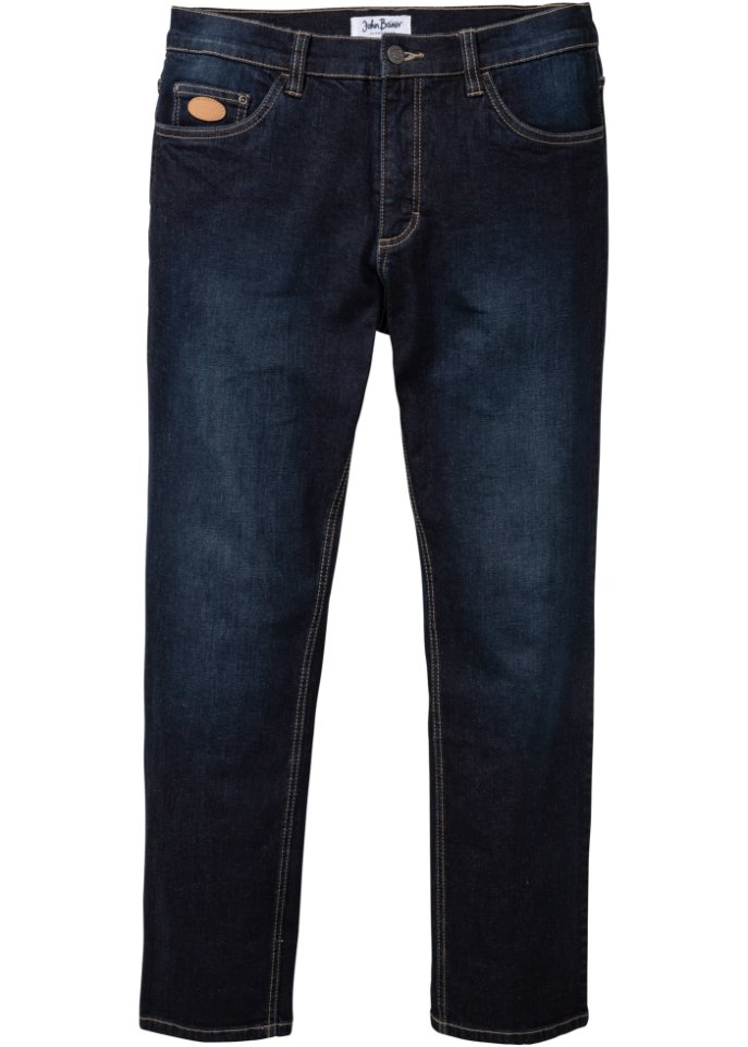 Loose Fit Stretch-Jeans, Straight