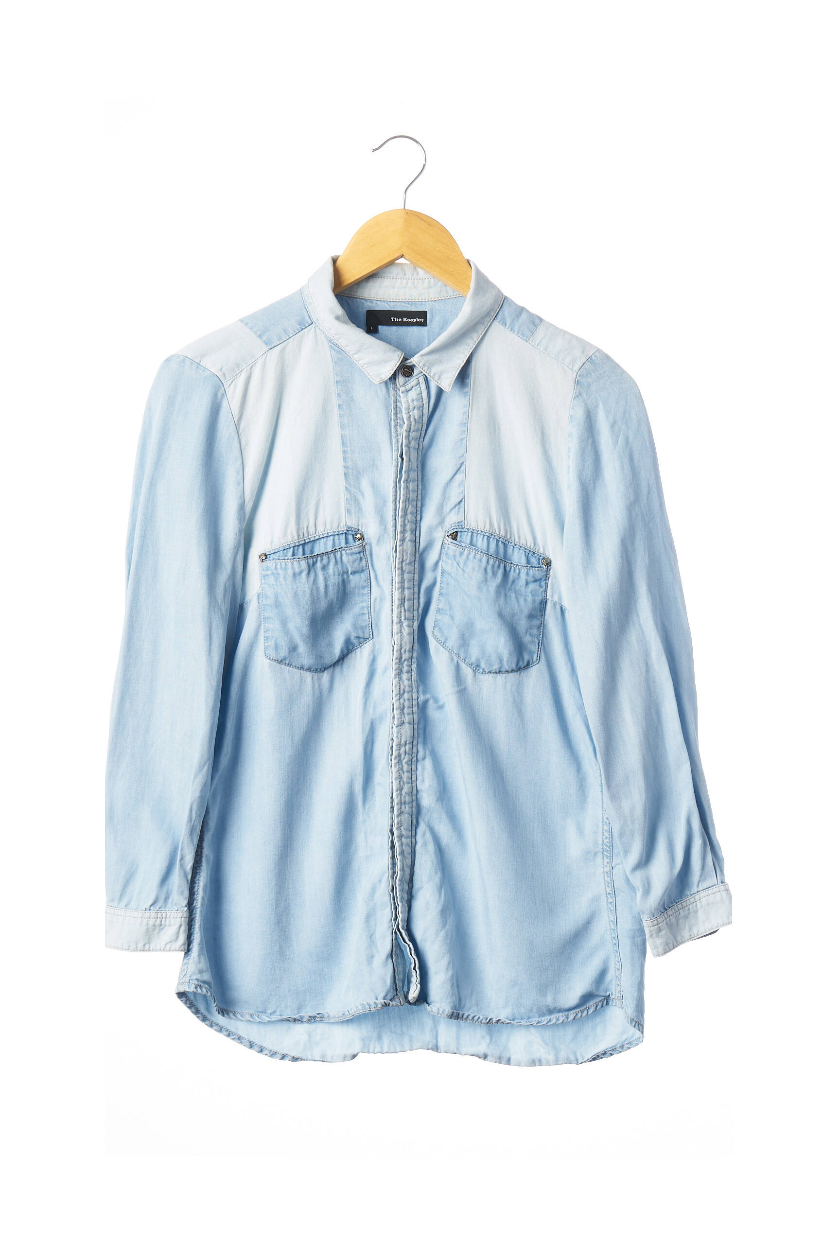 The Kooples Chemisiers Femme couleur bleu