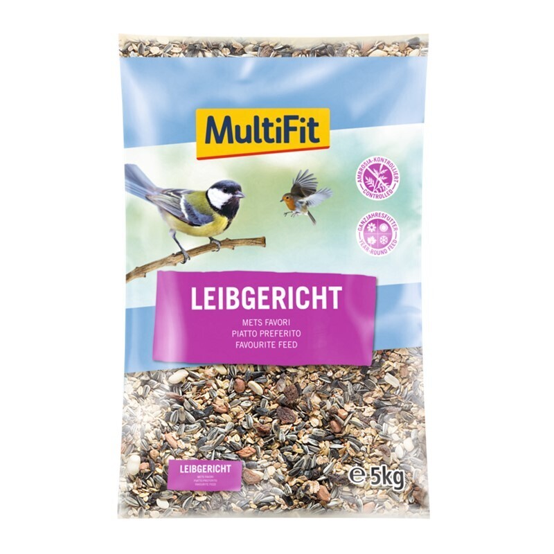 MultiFit Wildvogelfutter MultiFit Streufutter Leibgericht 5 kg