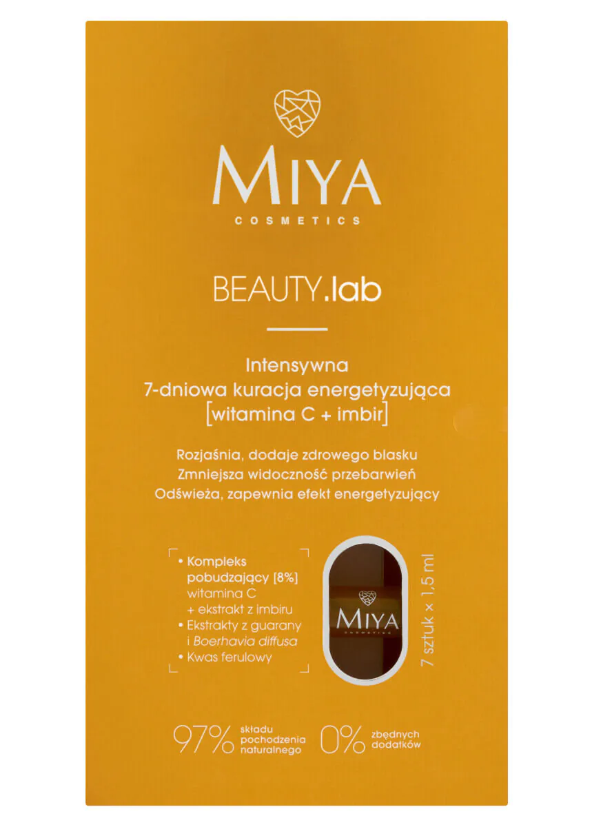 Miya Beauty.Lab Intenzivni 7-dnevni energizirajući tretman [Vitamin C + đumbir] 8%