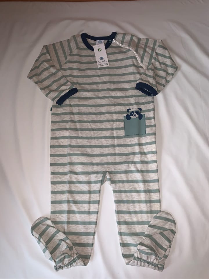 Sanetta Strampler in Hellgrau günstig kaufen 86