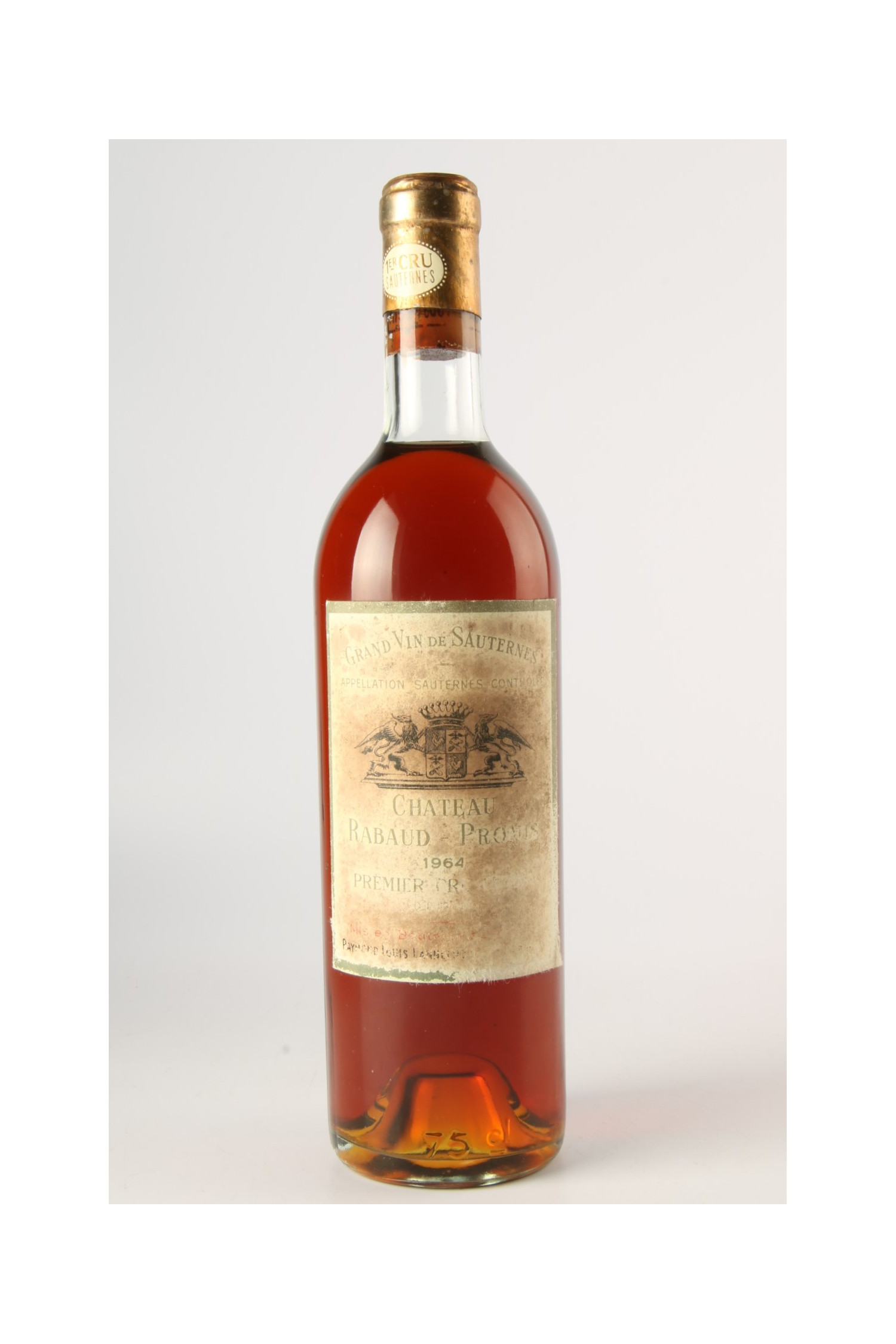 Château Rabaud Promis 1964, Sauternes
