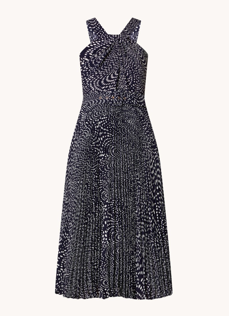 Φόρεμα Elsie Polka Dot Phase Eight σε Navy/Ivory χρώμα 08