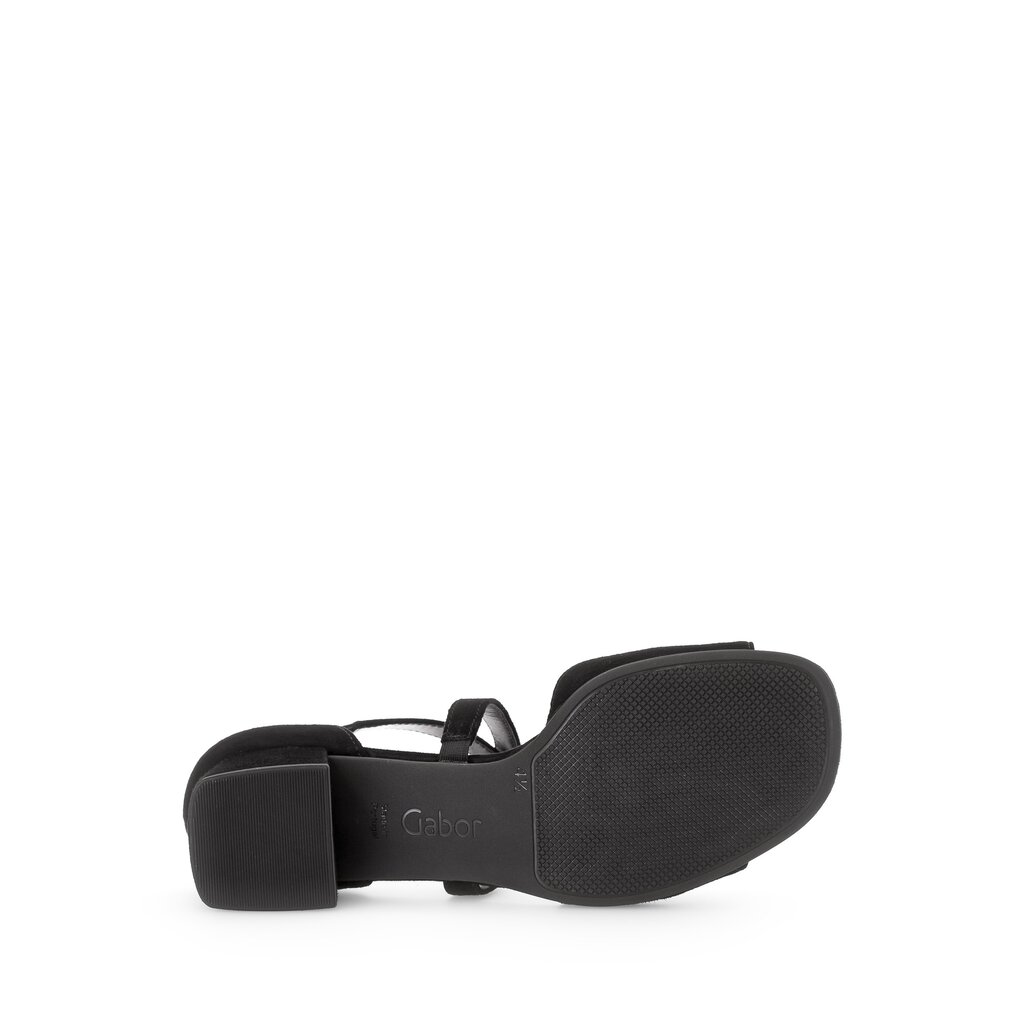 Gabor fashion Riemchensandale schwarz