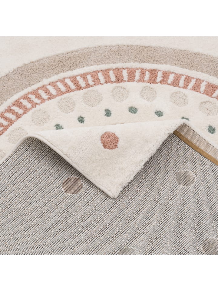Pergamon Kinder Teppich Happy Kids in Wollweiss günstig kaufen