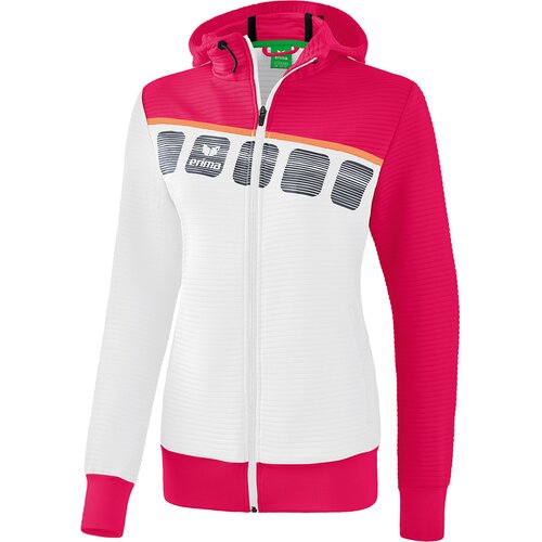FUSSBALL - TEAMSPORT TEXTIL - JACKEN 5-C TRAININGSJACKE MIT KAPUZE DAMEN