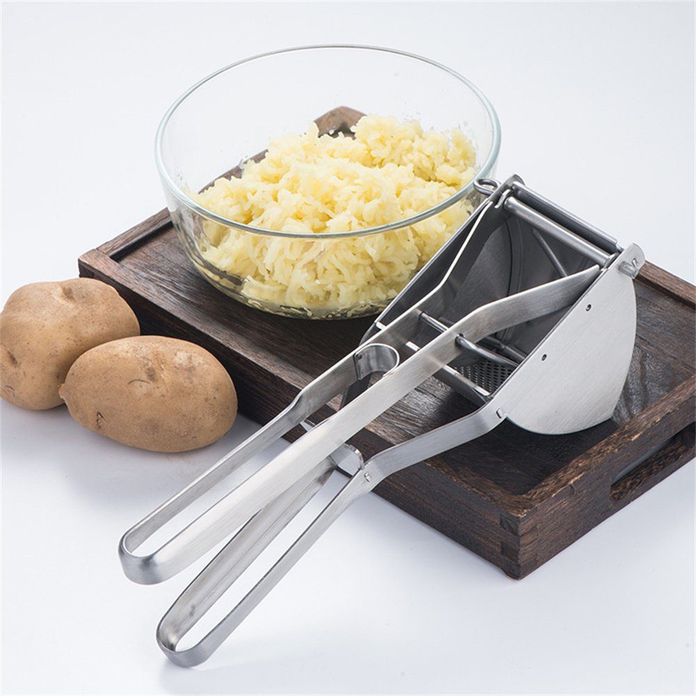Runxizhou Kartoffelpresse Kartoffelpresse, Edelstahl Obst und Gemüse kartoffelstampfer (1 St)
