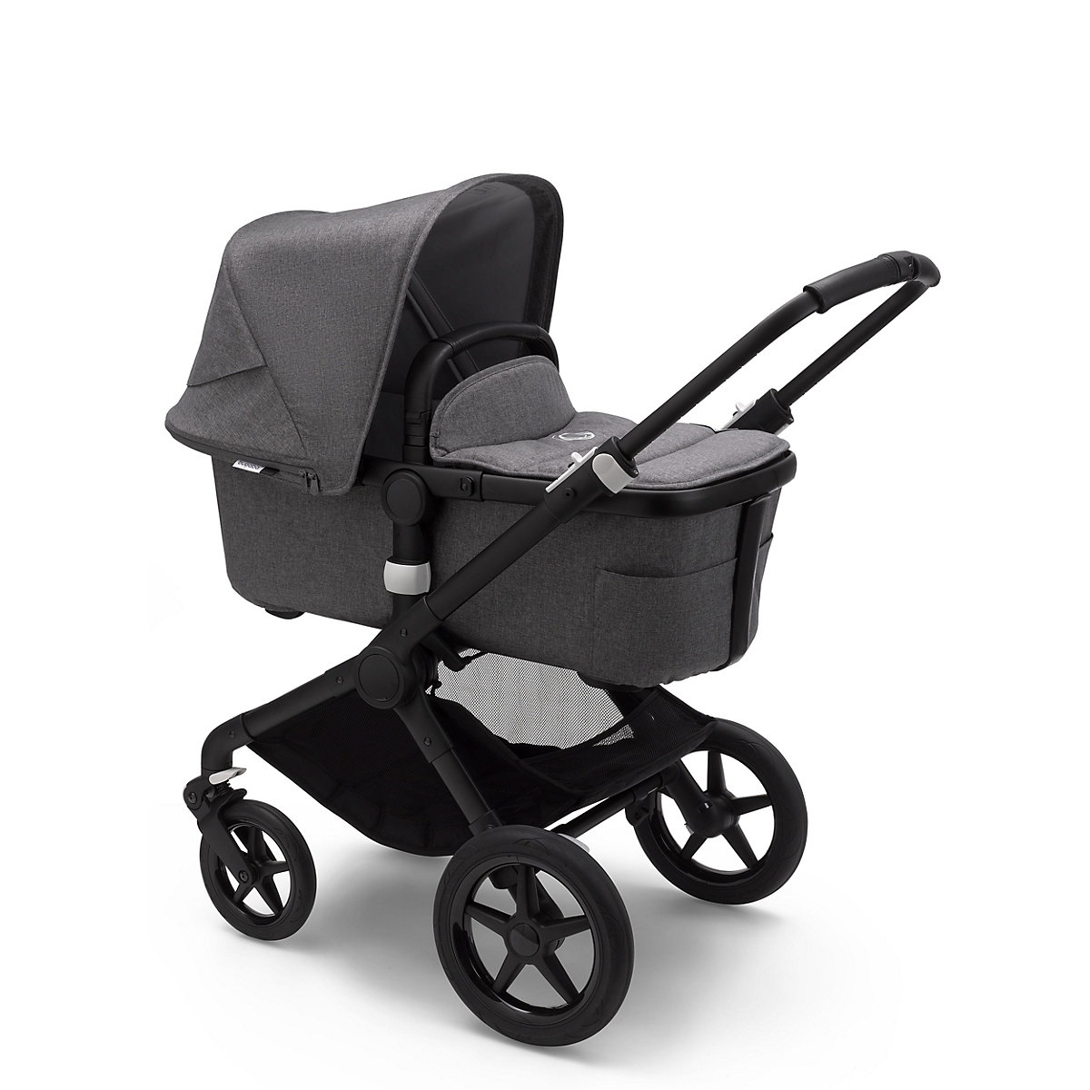 Bugaboo Fox2 complete BLACK/GREY MELANGE-GREY MELANGE