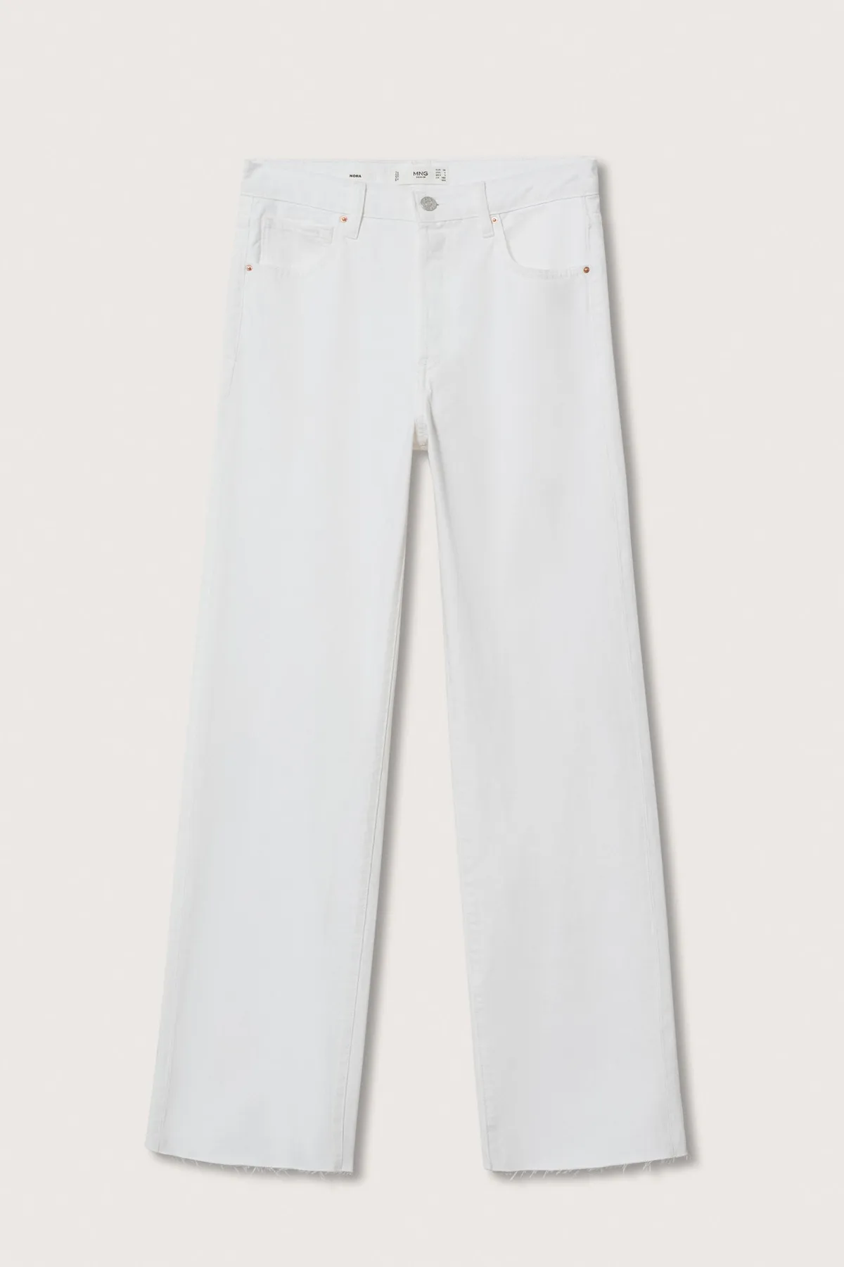 MANGO  Weiße Damenjeans 37010253