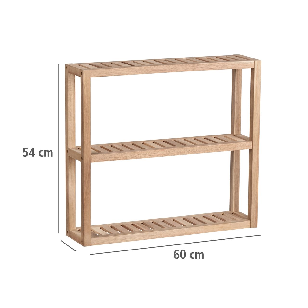 Wenko Wandregal Mod. Acina, Badezimmerregal, Wohnregal, FSC® zertifiziert
