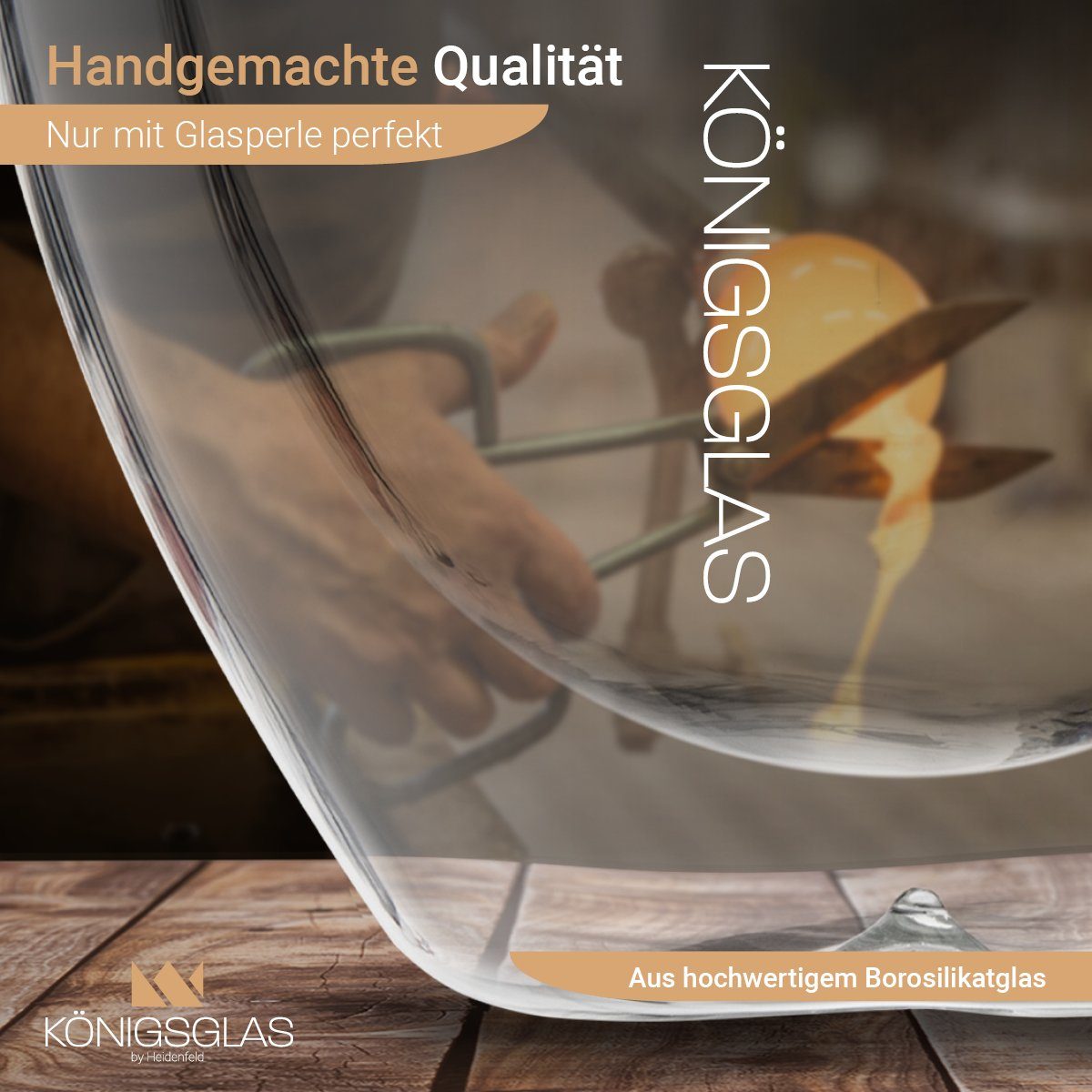 Königsglas Gläser-Set Swing doppelwandige Gläser 2/4er Glas Set 250/350 ml Cocktailgläser, Premium Latte Macchiato Gläser aus Borosilikatglas, Trinkglas Kaffee Cappuccino Tasse Teeglas